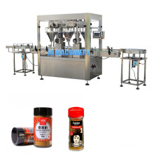 JB-FX2  Automatic PLC Control Capsicum Circle Plastic Bottle Food Powder Filling Machine